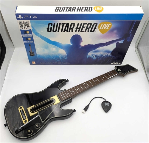 Playstation 4 Guitar Hero Controller - Guitar Hero Live - Original Box - PS4 Accessories (B Grade) (Used)